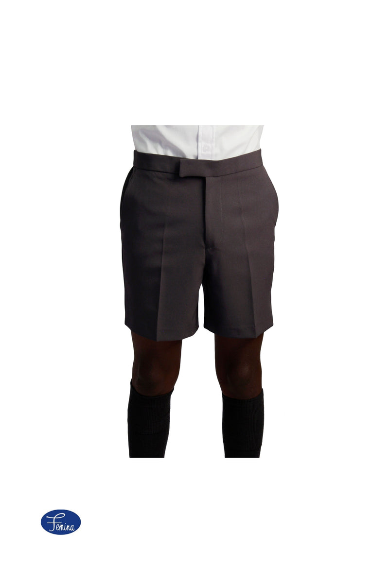 Mens grey best sale school shorts