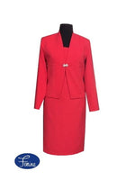 Coral Dress and Jacket - 1529