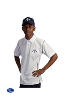 Falcon White Golf Shirt