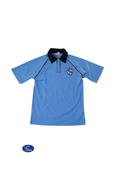 Dominican Convent Sky Blue House Golf Shirt - St. Francis