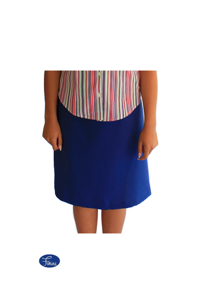 Girls College Royal Blue Skirt