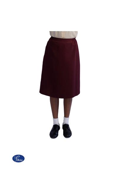 Maroon Skirt